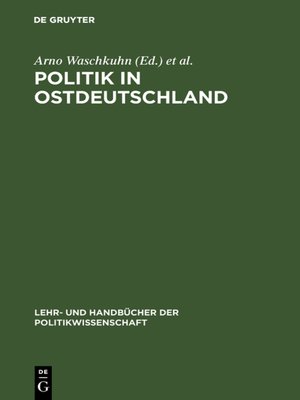 cover image of Politik in Ostdeutschland
